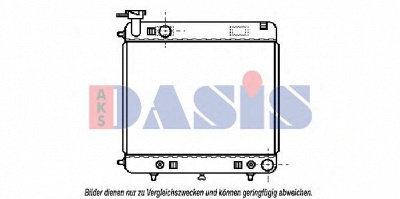 AKS DASIS 132460t -  Радиатор, охлаждение двигателя